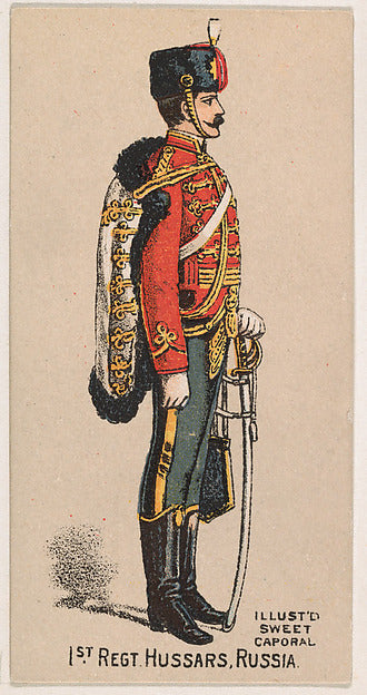 :1st Regiment of Hussars Russia from the Military Series iss-16x12"(A3) Poster