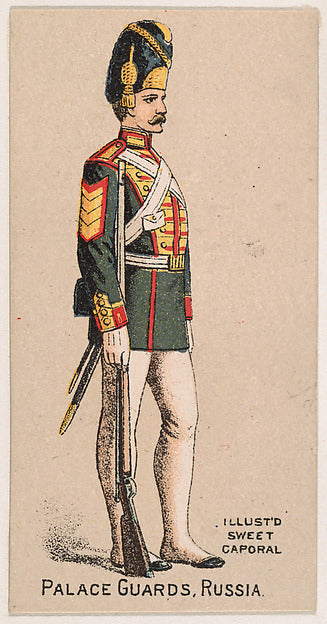 :Palace Guards Russia from the Military Series issued by Kin-16x12"(A3) Poster