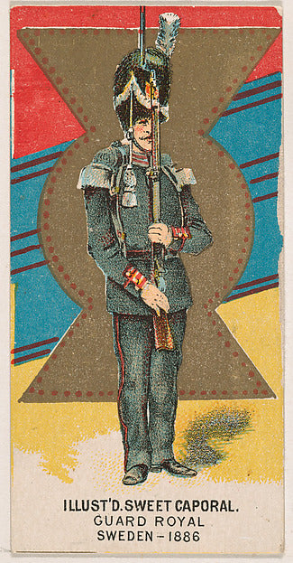 :Royal Guard Sweden 1886 from the Military Series issued by -16x12