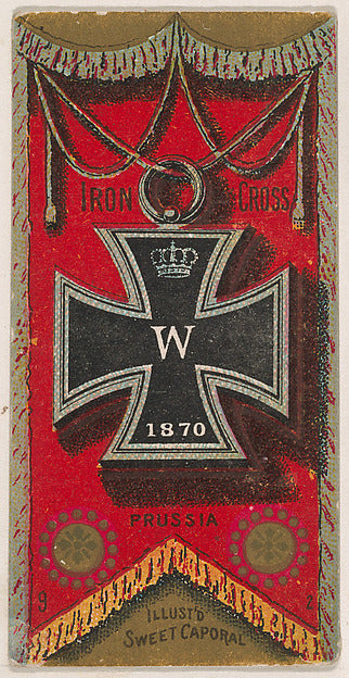 :Iron Cross Prussia from the Military Series issued by Kinne-16x12"(A3) Poster