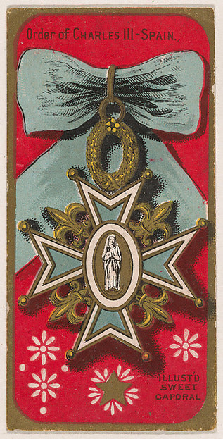 :Order of Charles III Spain from the Military Series issued -16x12"(A3) Poster