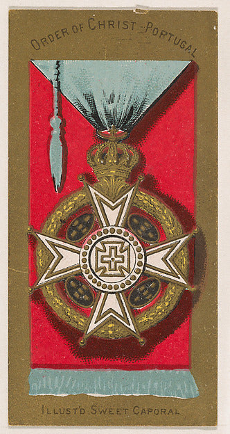 :Order of Christ Portugal from the Military Series issued by-16x12"(A3) Poster