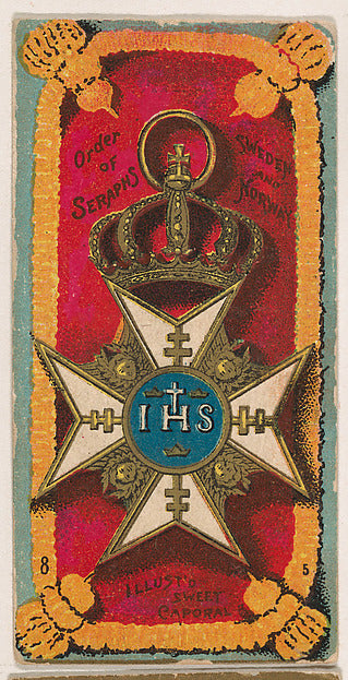 :Order of Seraphs Sweden and Norway from the Military Series-16x12"(A3) Poster