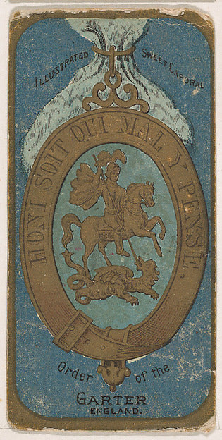 :Order of the Garter England from the Military Series issued-16x12"(A3) Poster