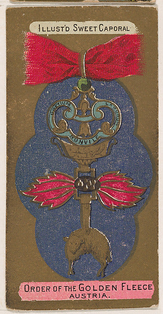 :Order of the Golden Fleece Austria from the Military Series-16x12"(A3) Poster