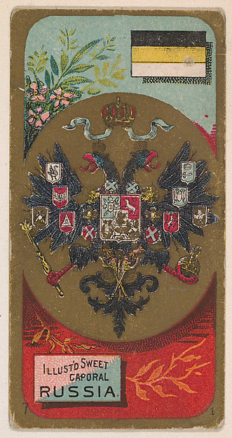 :Coat of Arms Russia from the Military Series issued by Kinn-16x12"(A3) Poster
