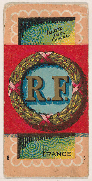 :Coat of Arms France from the Military Series issued by Kinn-16x12"(A3) Poster