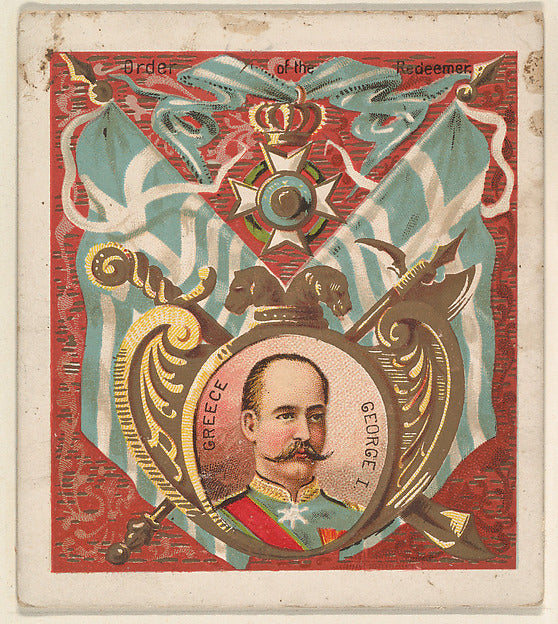 :Greece from the International Cards series  issued by Kinne-16x12"(A3) Poster