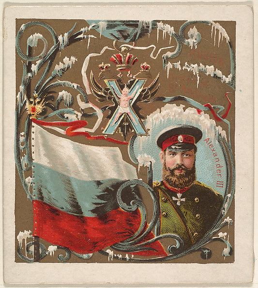:Russia from the International Cards series  issued by Kinne-16x12"(A3) Poster
