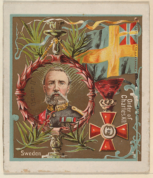 :Sweden from the International Cards series  issued by Kinne-16x12"(A3) Poster