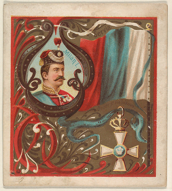 :Servia from the International Cards series  issued by Kinne-16x12"(A3) Poster