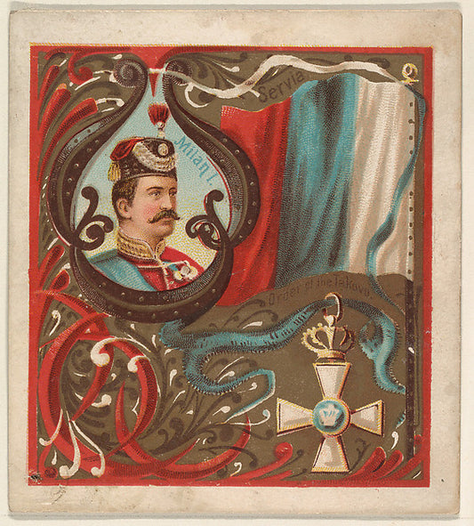 :Servia from the International Cards series  issued by Kinne-16x12"(A3) Poster