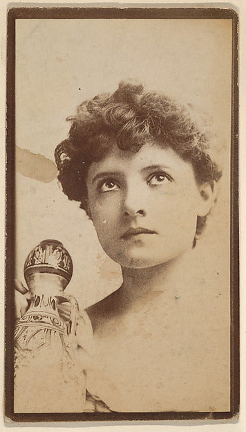 :[Actress looking up] from the Actors and Actresses series i-16x12"(A3) Poster