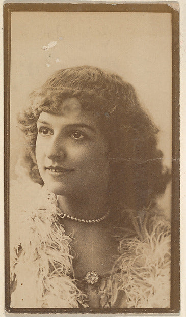 :[Actress with pearl choker] from the Actors and Actresses s-16x12"(A3) Poster