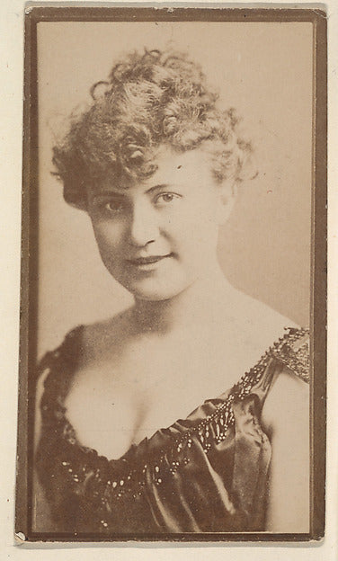 :[Actress in dark sleeveless dress] from the Actors and Actr-16x12"(A3) Poster