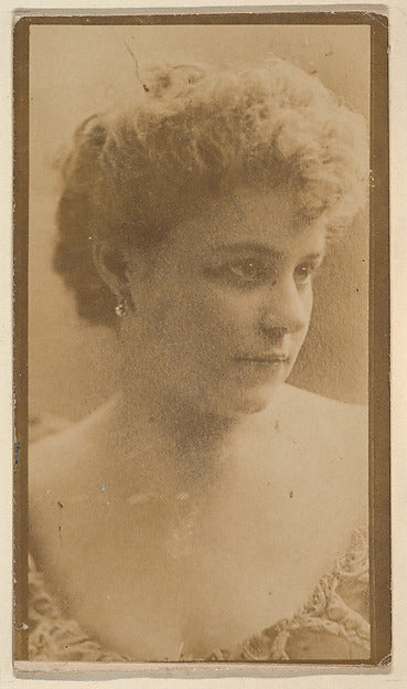 :[Actress looking to left with pearl earring] from the Actor-16x12"(A3) Poster