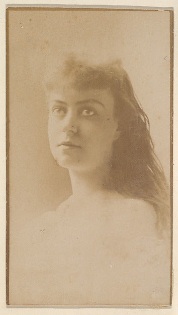 :[Actress gazing upward] from the Actors and Actresses serie-16x12"(A3) Poster