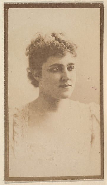 :[Actress gazing to left] from the Actors and Actresses seri-16x12"(A3) Poster