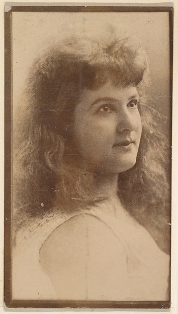 :[Actress with bangs] from the Actors and Actresses series i-16x12"(A3) Poster