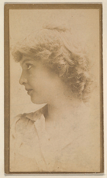 :[Actress turned to her right] from the Actors and Actresses-16x12"(A3) Poster