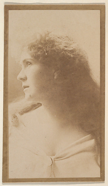 :[Actress with long hair] from the Actors and Actresses seri-16x12"(A3) Poster