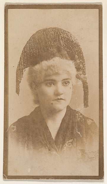 :[Actress in costume] from the Actors and Actresses series i-16x12"(A3) Poster