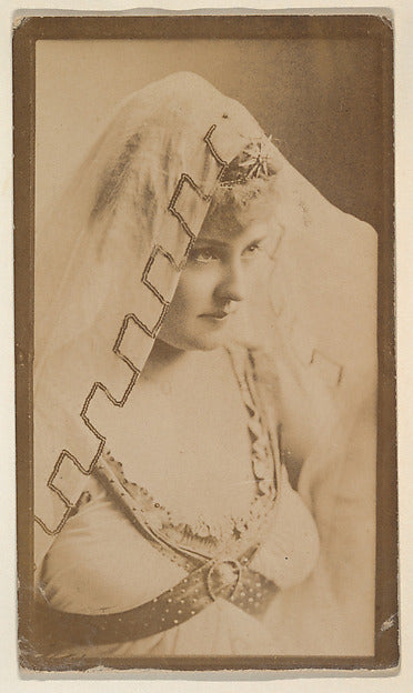 :[Actress with veil] from the Actors and Actresses series is-16x12"(A3) Poster