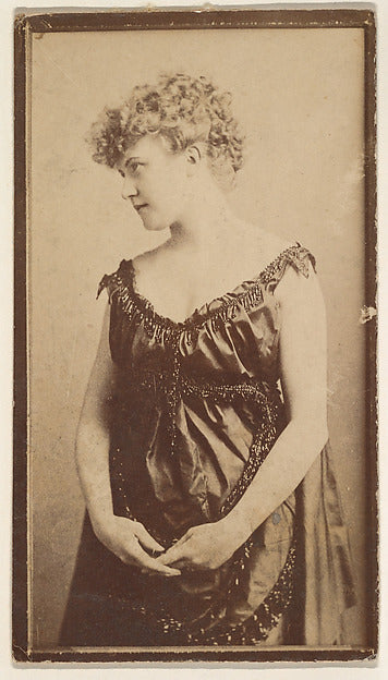 :[Actress with dark sleeveless dress] from the Actors and Ac-16x12"(A3) Poster