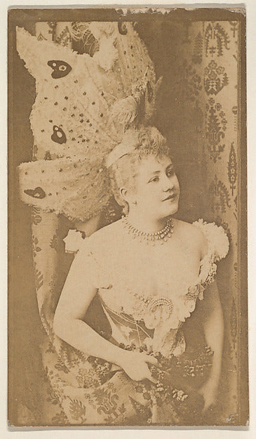 :[Actress with elaborate headdress] from the Actors and Actr-16x12"(A3) Poster