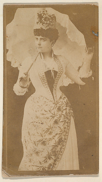 :[Actress with parasol] from the Actors and Actresses series-16x12"(A3) Poster