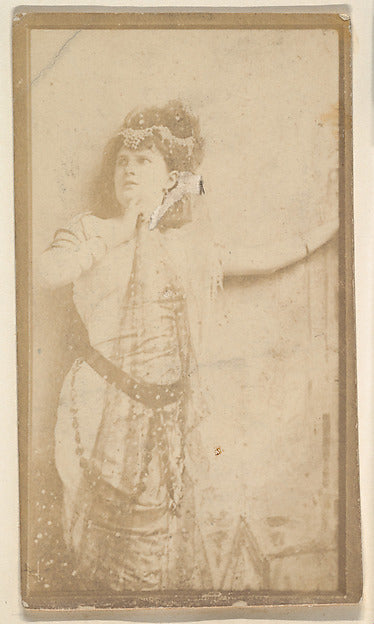 :[Actress holding lace with left arm outstretched] from the -16x12"(A3) Poster