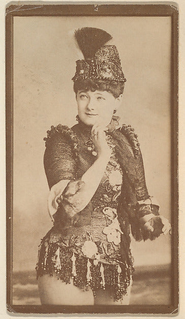 :[Actress with right hand to chin] from the Actors and Actre-16x12"(A3) Poster