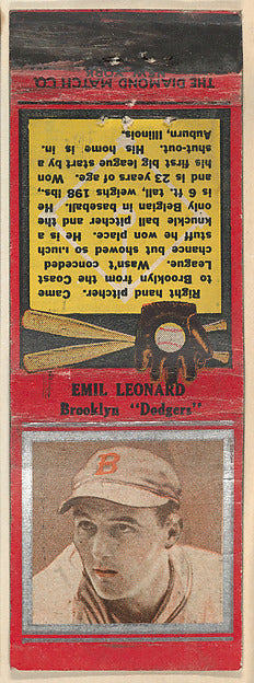 :Emil Leonard Brooklyn Dodgers from the Baseball Players Mat-16x12"(A3) Poster