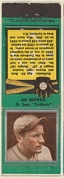:Joe Medwick St. Louis inals from the Baseball Players M-16x12"(A3) Poster