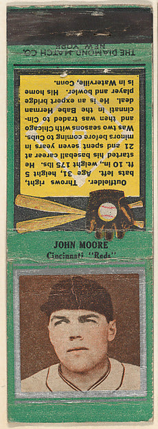 :John Moore Cincinnati Reds from the Baseball Players Match -16x12"(A3) Poster