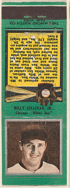 :Billy Sullivan Jr. Chicago White Sox from the Baseball Play-16x12"(A3) Poster