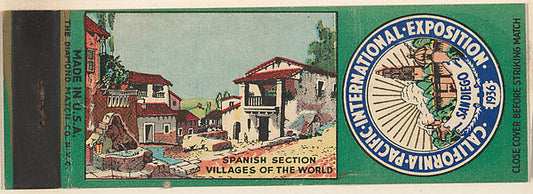 :Spanish Section/Villages of the World from California Pacif-16x12"(A3) Poster