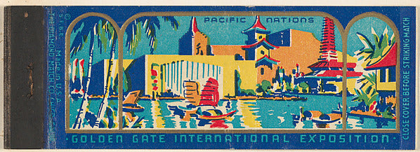 :Pacific Nations from the Golden Gate International Expositi-16x12"(A3) Poster