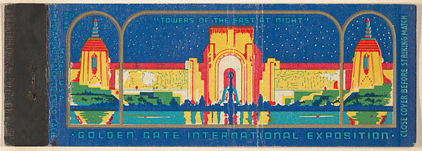 :Towers of the East at Night from the Golden Gate Internatio-16x12"(A3) Poster