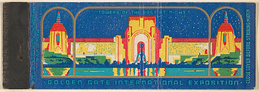 :Towers of the East at Night from the Golden Gate Internatio-16x12"(A3) Poster