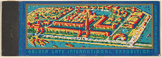 :Treasure Island from the Golden Gate International Expositi-16x12"(A3) Poster