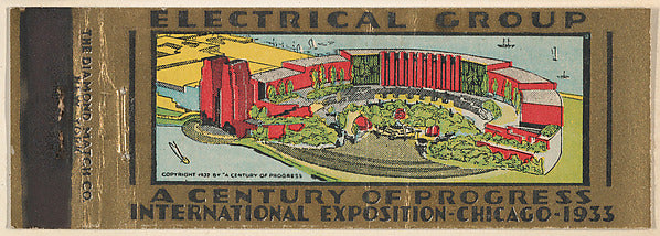 :Electrical Group from A Century of Progress International E-16x12"(A3) Poster