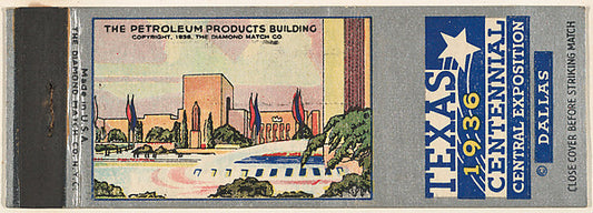 :The Petroleum Products Building from Texas Centennial Centr-16x12"(A3) Poster