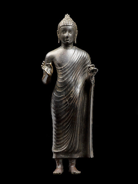 Buddha Preaching 6th cent,16x12"(A3)Poster