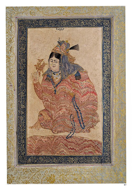 :Marbled Begum 1625–30-16x12"(A3) Poster