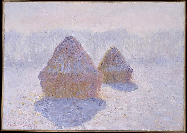 Claude Monet:Haystacks 1891-16x12