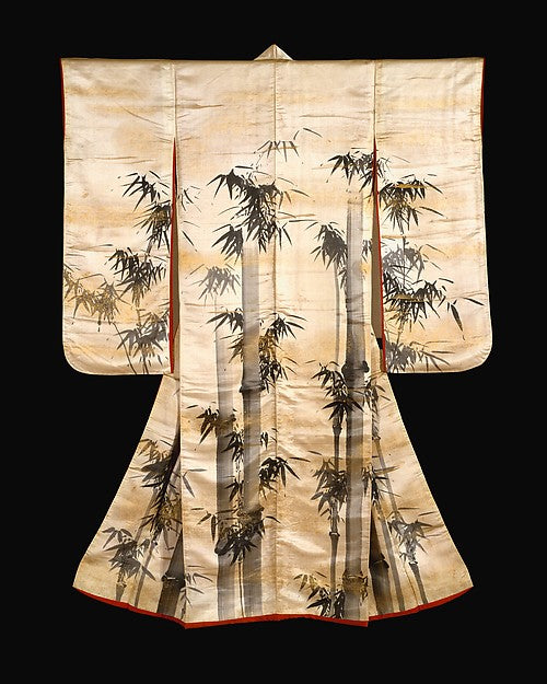 ,Overrobe with Bamboo first half of the 18th c,Classic Ming China Image,16x12"(A3) Poster