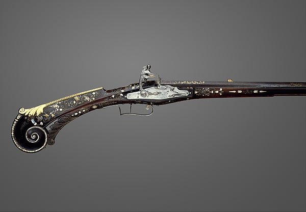 Flintlock Gun of Louis XIII   King of France c1620,  Poster Print Wall Art
