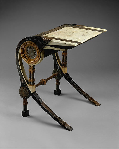 Carlo Bugatti - Desk c1902, Poster Print Wall Art