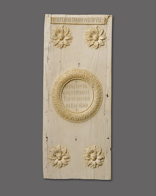 :Panel of a Diptych Announcing the Consulship of Justinian 5-16x12